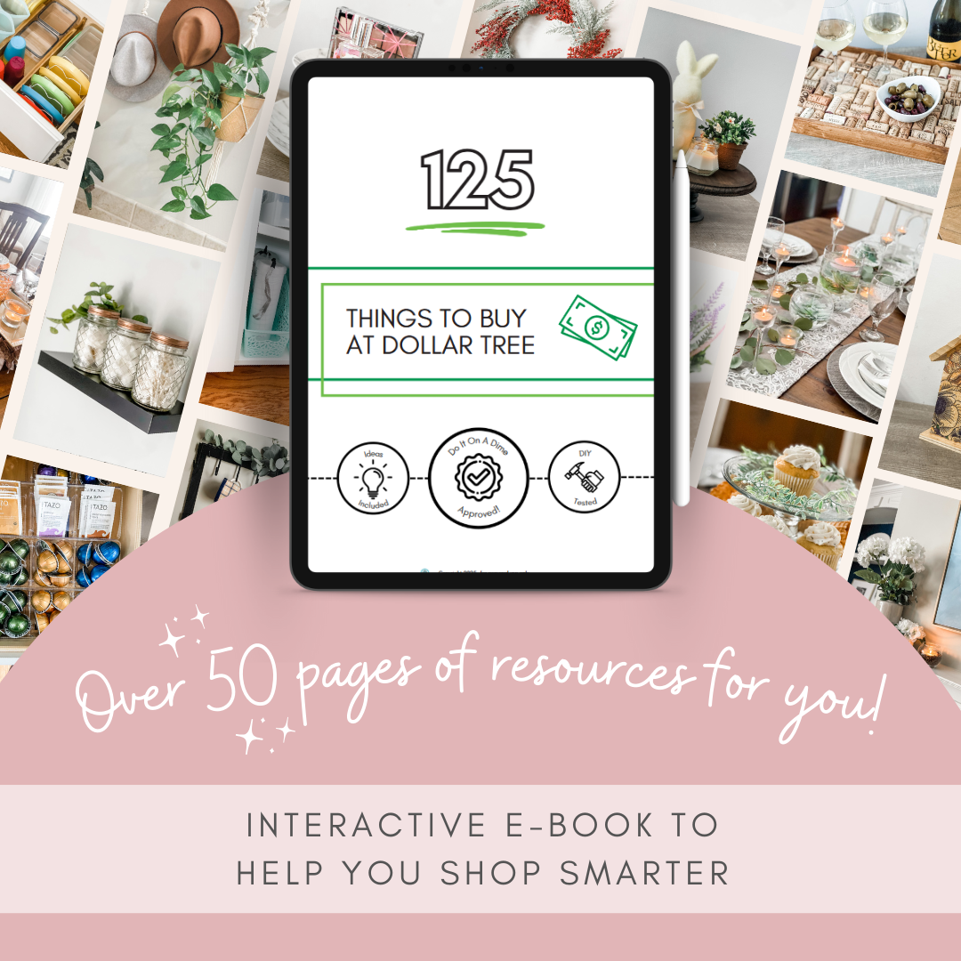 How to find the BEST Dollar Tree + 125 IDEAS!