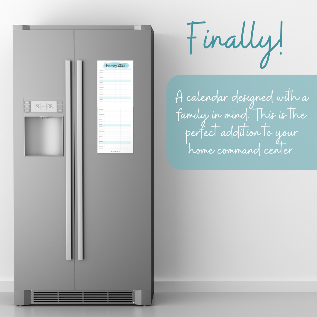 2025 Family Wall Calendar