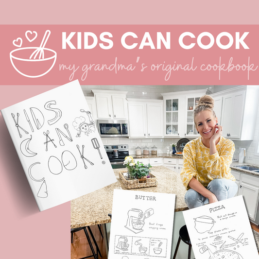 Kids Can Cook Printable Cookbook