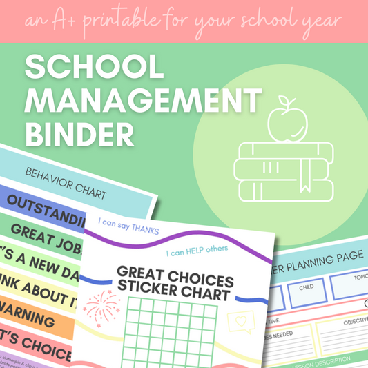 School Management Binder